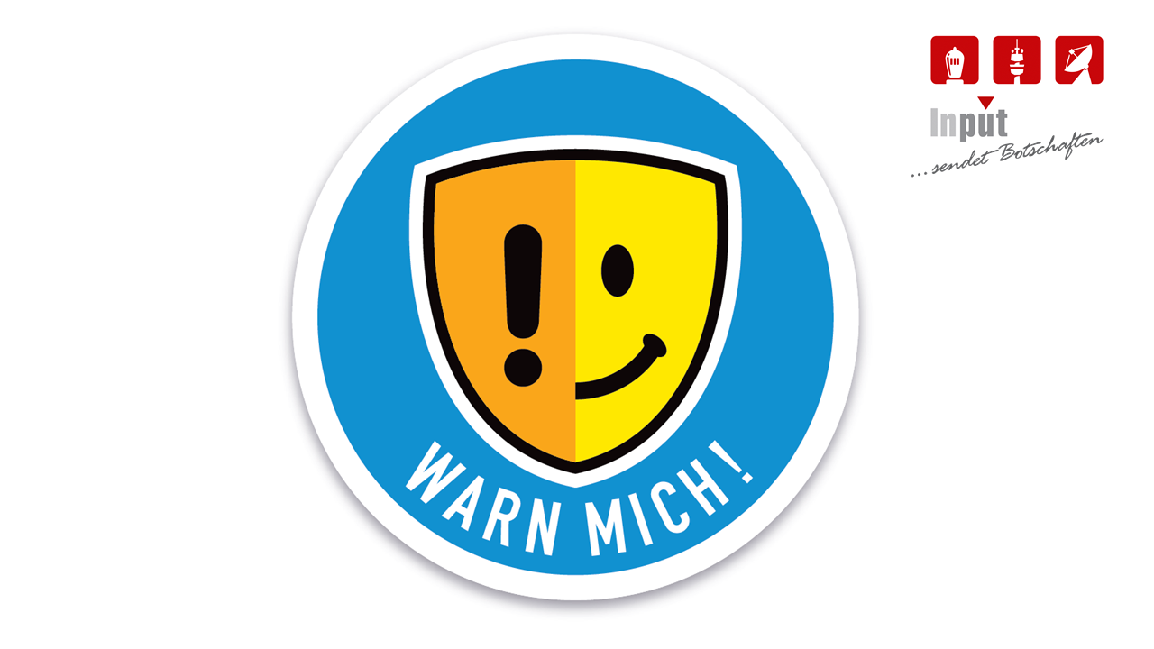 Smiley (blau)